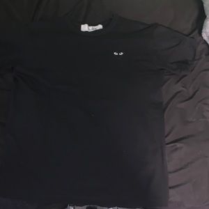 Black T-shirt CDG men